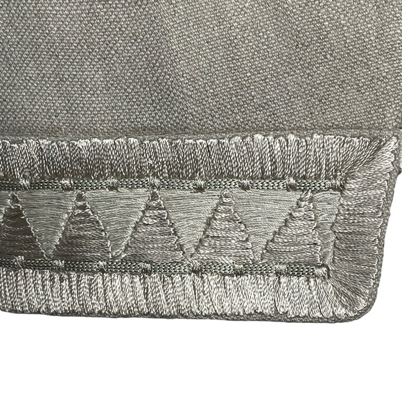 ETRO Linen Embroidered Military Style Jacket Crop 42 EU - Picture 4 of 10